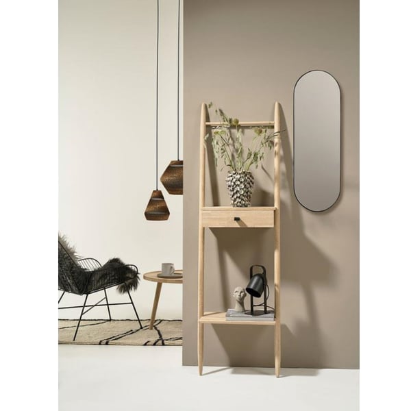 EBERN Ραφιέρα Τοίχου Με Συρτάρι 12583